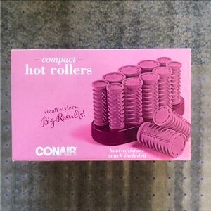 Conair Pink Compact Hot Rollers